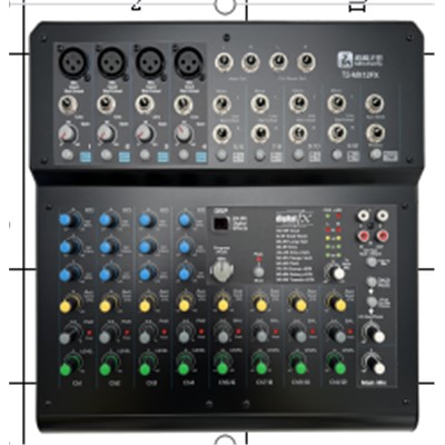麒麟方图  T2-MX12FX    调音台  12路带效果调音台