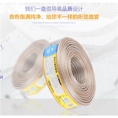 秋叶原（CHOSEAL）QYY-200 数据线 抗干扰发烧级纯铜喇叭线